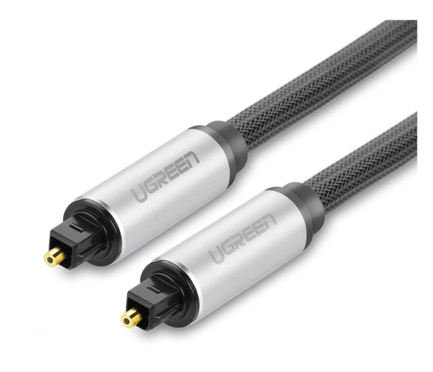UGREEN AV108 Kabel optyczny Toslink Audio aluminiowy z oplotem 2m s - 1489003 - zdjęcie